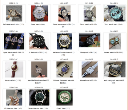 Pack Montres de Luxe  – Fournisseurs Chine